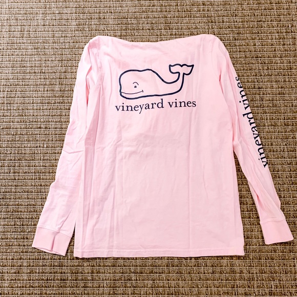 pink vineyard vines long sleeve